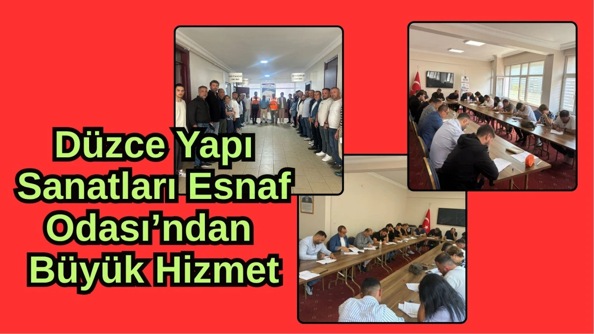 YAPI SANATLARI TALEPLERİ GERİ ÇEVİRMİYOR